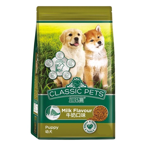 Thức Ăn Cho Chó Con Classic Pets Vị Sữa Túi 2Kg