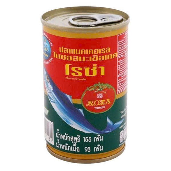 Cá Thu Sốt Cà Roza Lon 155G