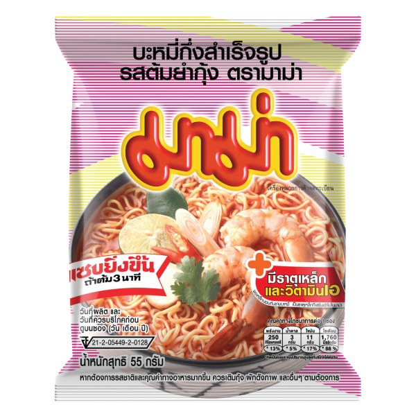 Mì Mama Siam Tôm Tomyum 55G