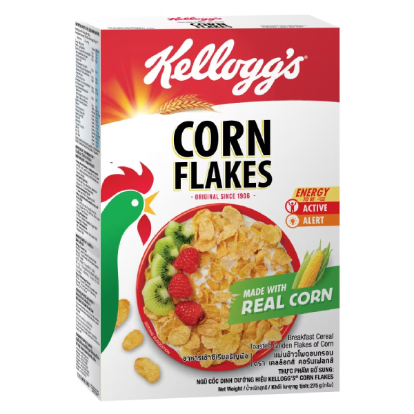 Bánh Ăn Sáng Ngũ Cốc Kellogg's Corn Flakes Hộp 275G