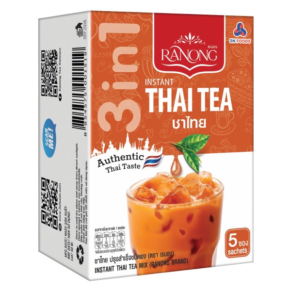 Trà Sữa Thái Ranong Tea Hộp 5 Gói*20G