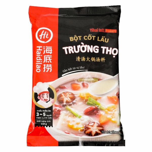 Bột Cốt Lẩu Trường Thọ Haidilao Gói 110G