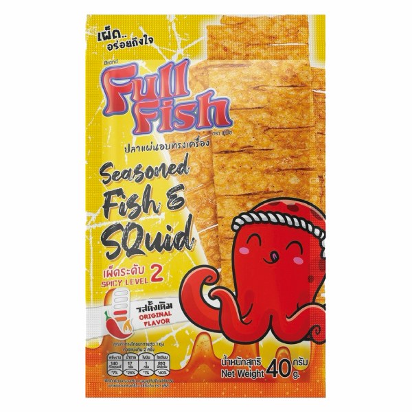 Snack Cá Mực Full Fish Vị Truyền Thống 40G