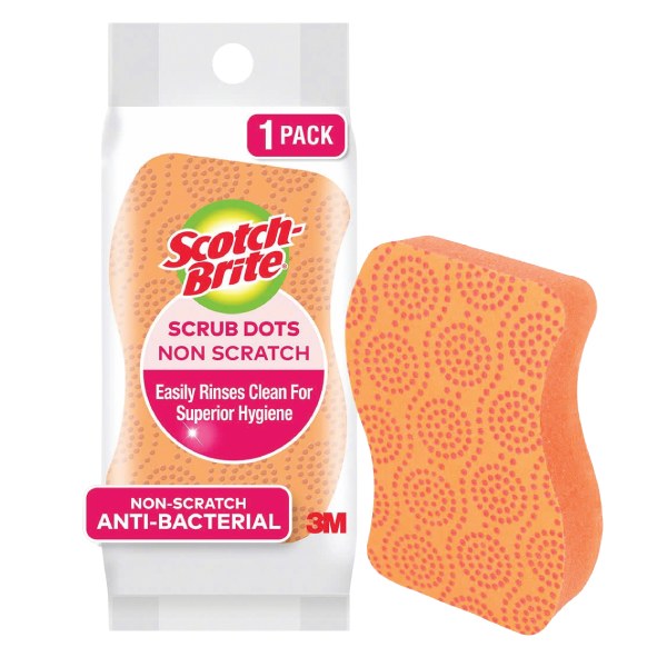 Miếng Rửa Chén Hạt Nổi Không Trầy Xước 3M Scotch Brite