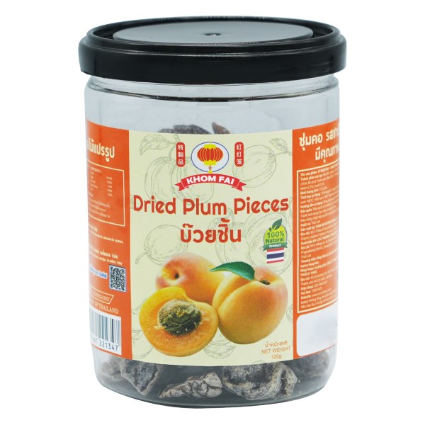 (Only Emartmall) Xí Muội Mơ Khom Fai Hũ 120G