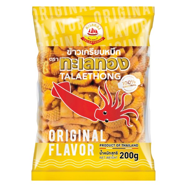 Snack Mực Talaethong Vị Truyền Thống Gói 200G