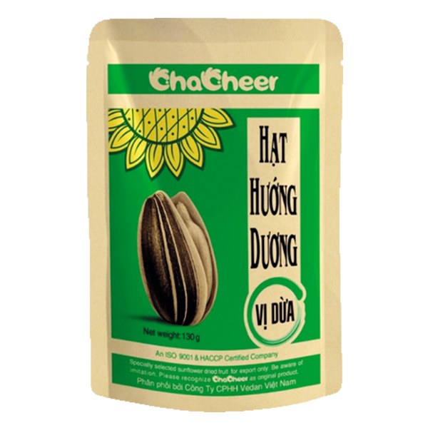 Hạt Hướng Dương Vị Dừa Chacheer 130G