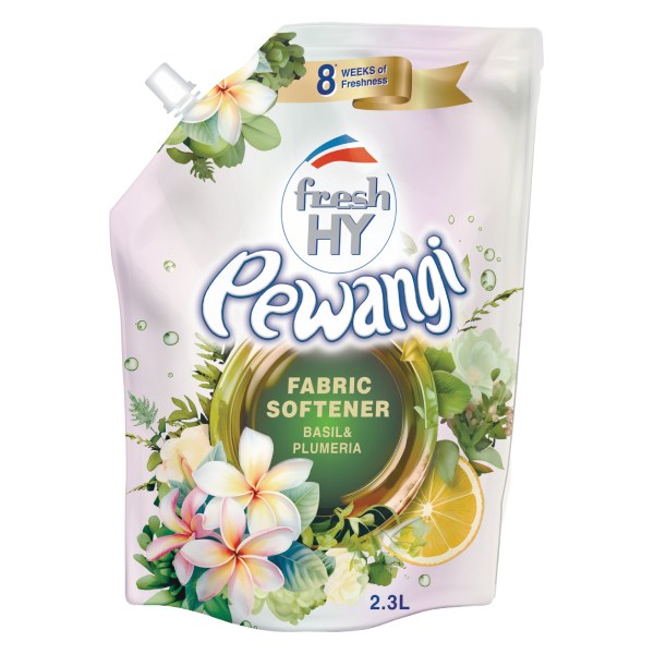 Nước Xả Vải Fresh Hy Basil & Plumeria Túi 2.3L