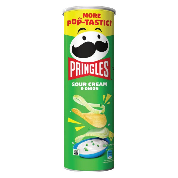 Snack Khoai Tây Pringles Hành Chua Hộp 102G