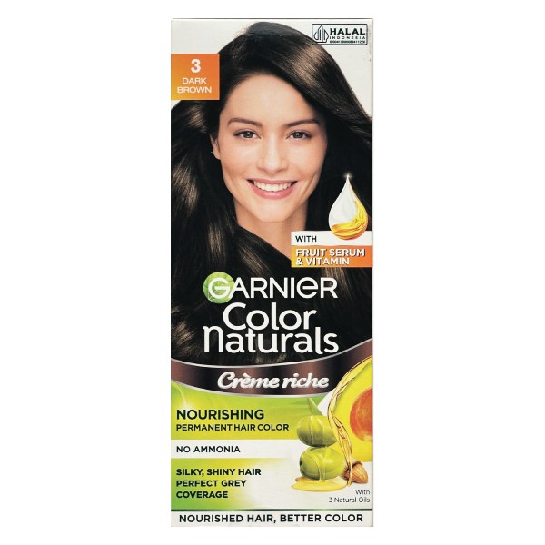 Kem Nhuộm Tóc Garnier Nâu Tự Nhiên Hộp 50Ml