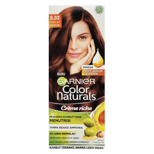 Kem Nhuộm Tóc Garnier Nâu Caramel Hộp 50Ml