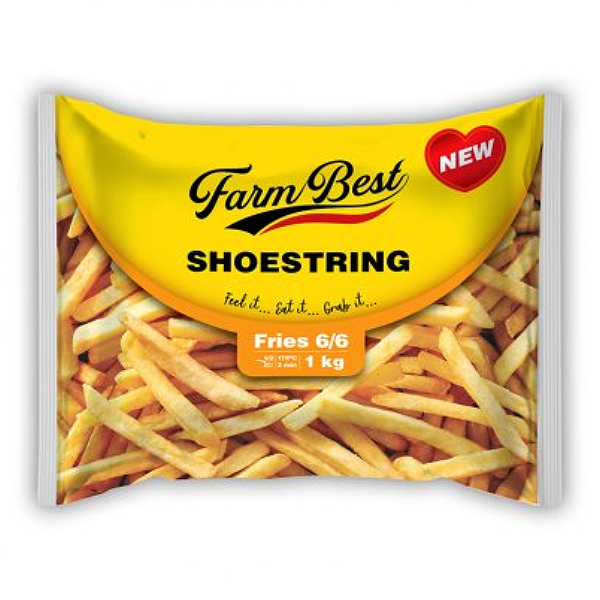 Khoai Tây Đông Lạnh Farm Best Cắt Sợi Shoestring Gói 1Kg