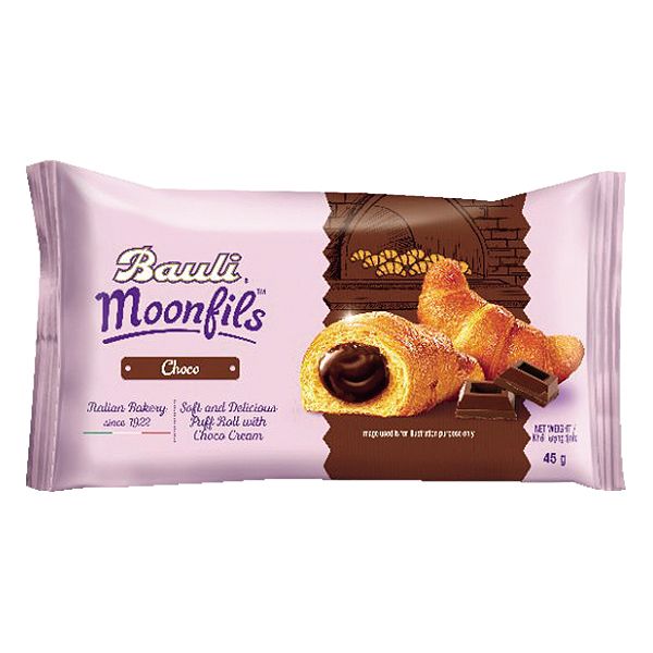 Bánh Sừng Bò Bauli Moonfils Socola Gói 45G 