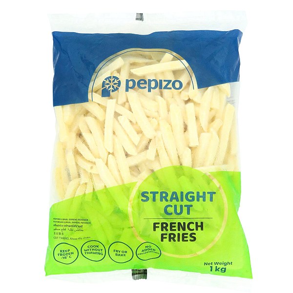 Khoai Tây Đông Lạnh Pepizo Trâm Anh 9Mm Túi 1Kg