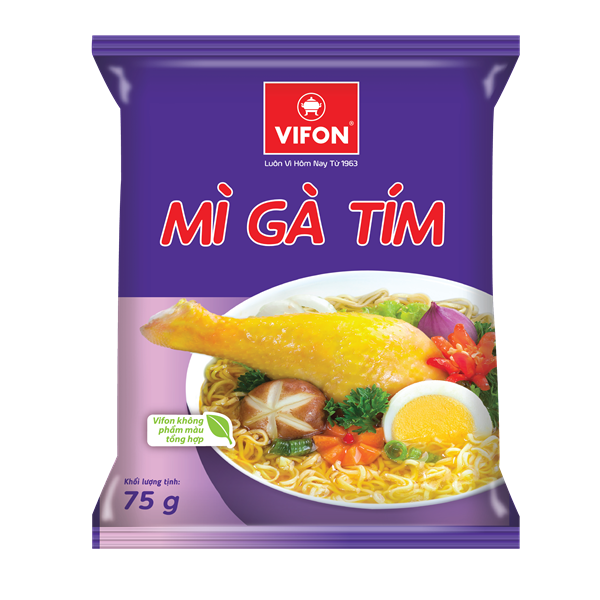 Mì Gà Tím Vifon 75G