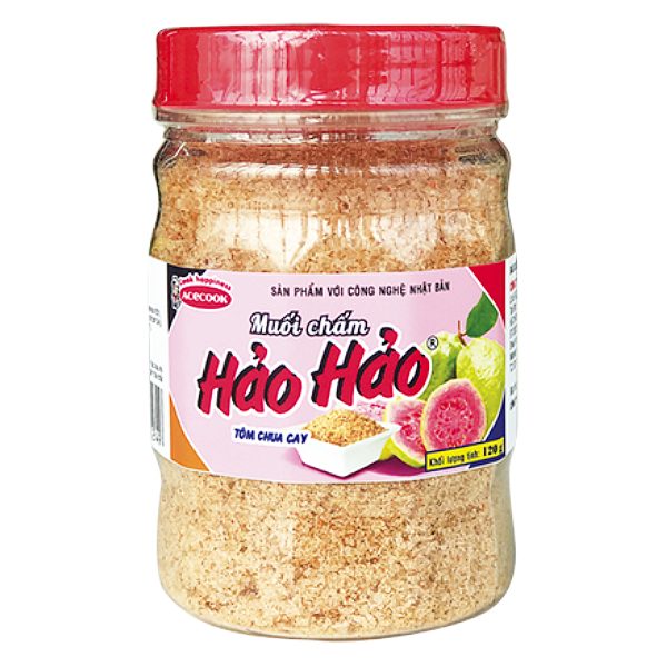 Muối Chấm Hảo Hảo Tôm Chua Cay Hũ 120G