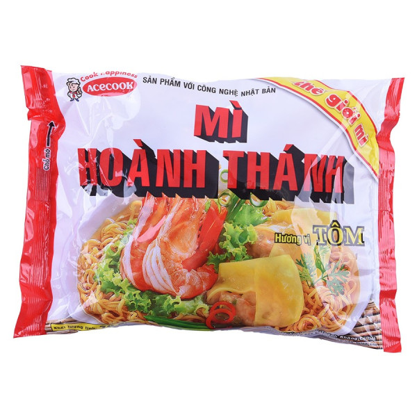 Mì Thế Giới Mì Hoành Thánh Tôm 76G