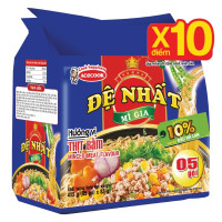 Lốc 5 Mì Đệ Nhất Thịt Bằm Gói 83G