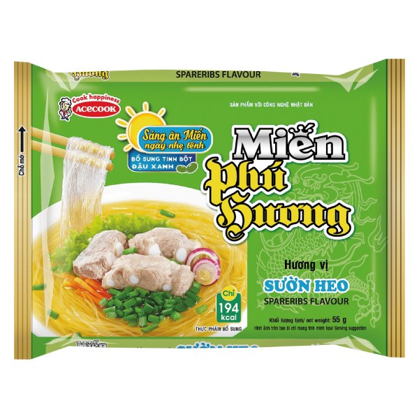 Miến Phú Hương Sườn Heo 55G
