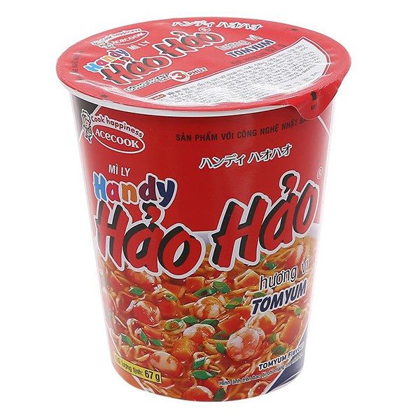 Mì Handy Hảo Hảo Tomyum Ly 67G