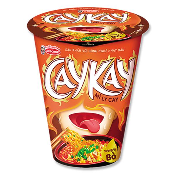 Mì Ly Caykay Bò 66G