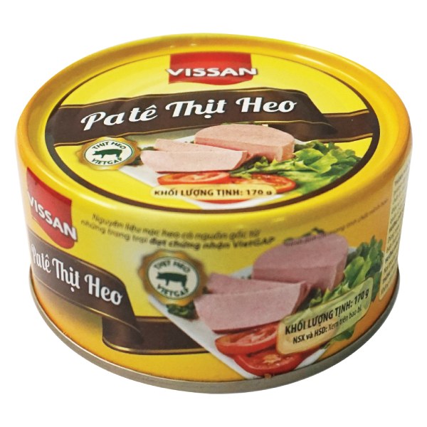 Pate Thịt Heo Vissan Hộp 170G