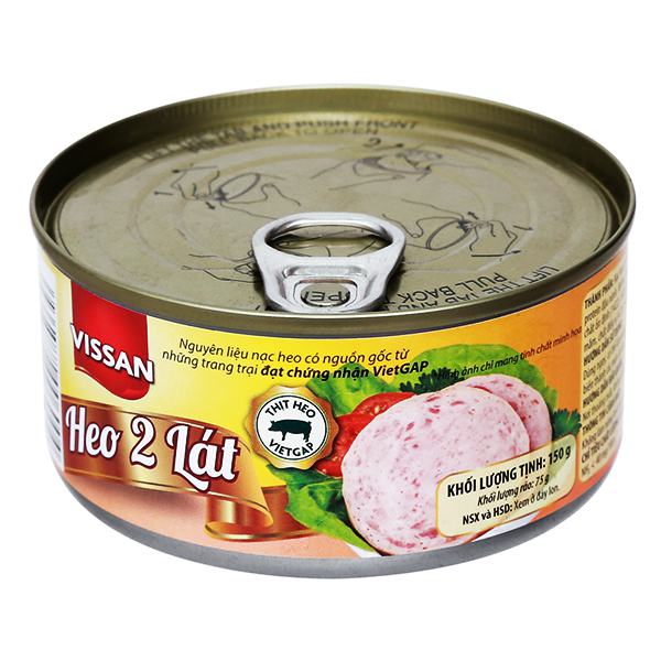 Heo 2 Lát Vissan Hộp 150G