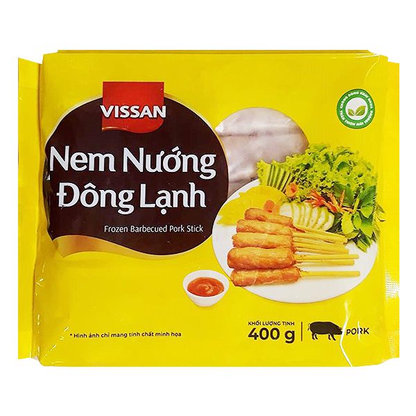 Nem Nướng Vissan Đông Lạnh 400G