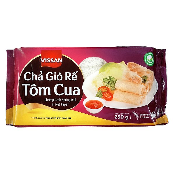 Chả Giò Rế Vissan Tôm Cua 250G