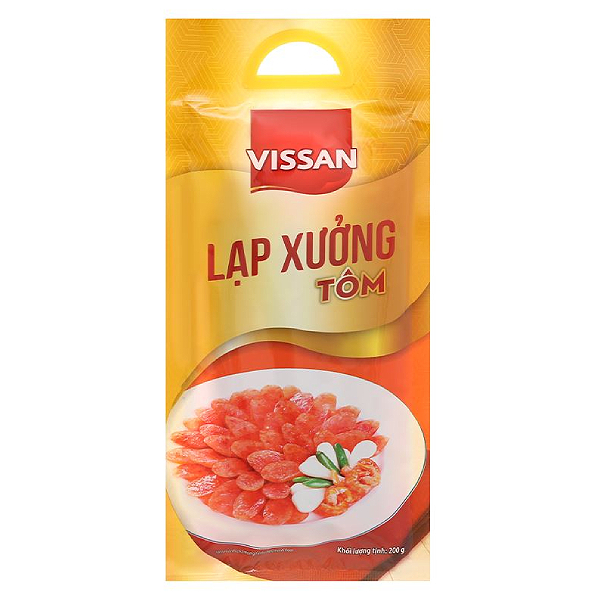 Lạp Xưởng Vissan Tôm Gói 200G