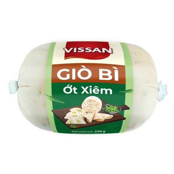 Giò Bì Ớt Xiêm Xanh Vissan 250G