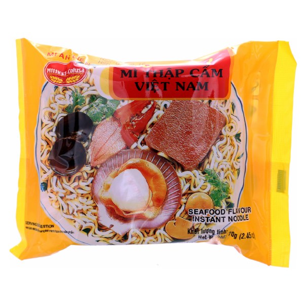 Mì Thập Cẩm Miliket Gói 70G