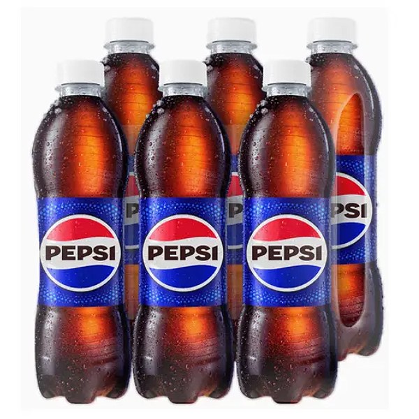 Lốc 6 Nước Ngọt Pepsi Cola 390Ml