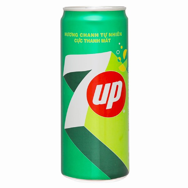 Nước Ngọt 7Up Sleek Lon 320Ml