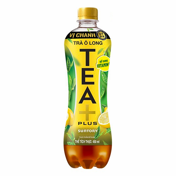Trà Ô Long Tea Plus Chanh 450Ml