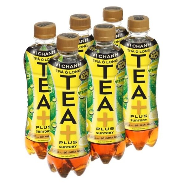 Trà Ô Long Tea Plus Vị Chanh Lốc 6 Chai 320Ml