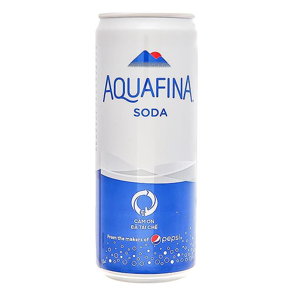 (Only Emartmall) Nước Giải Khát Có Ga Aquafina Soda Lon 320Ml