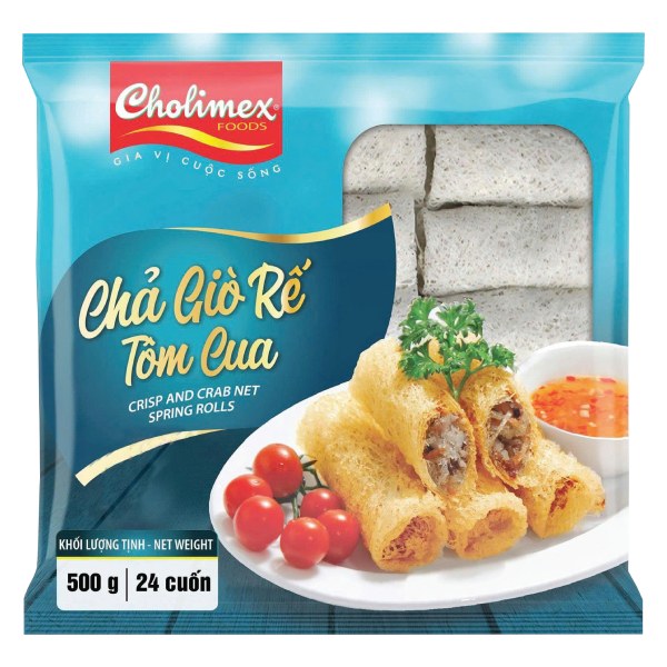 Chả Giò Rế Cholimex Tôm Cua Gói 500G