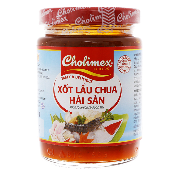 Sốt Lẩu Chua Hải Sản Cholimex Hũ 200G