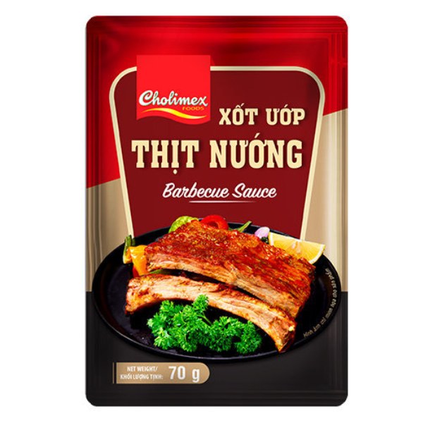 Sốt Ướp Thịt Nướng Cholimex Gói 70G
