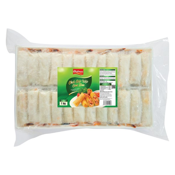 Chả Giò Xốp Cholimex Con Tôm Gói 1Kg