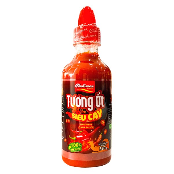 Tương Ớt Cholimex Siêu Cay Chai 330G
