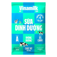 Sữa Dinh Dưỡng Vinamilk Không Đường Bịch 220Ml