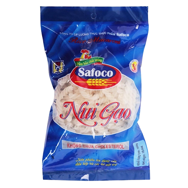 Nui Gạo Xoắn Safoco 300G