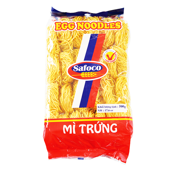 Mì Trứng Sợi Nhỏ Safoco 500G