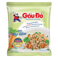Cháo Gấu Đỏ Thịt Bằm Gói 50G
