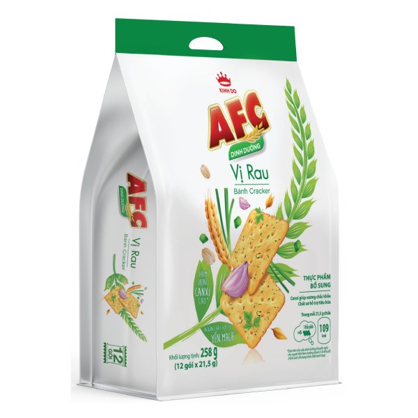 Bánh AFC Dinh Dưỡng Rau Cải 258G