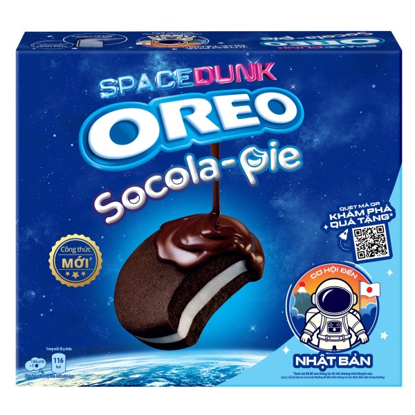 Bánh Oreo Socola Pie Cadbury Hộp 336G
