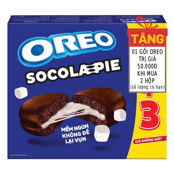 Bánh Oreo Socola Pie Cadbury Hộp 336G