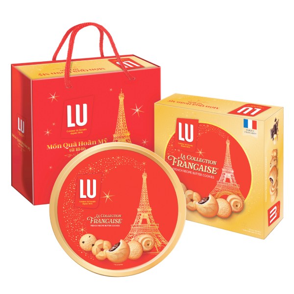 Bánh Quy Lu Hộp Thiếc 540G